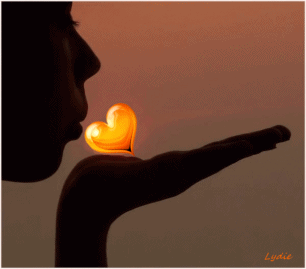envoyer bisous